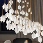 Nordic Ceramic Petal Pendant Light for Dining Room