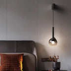 Nordic Glass Pendant Light for Bedroom