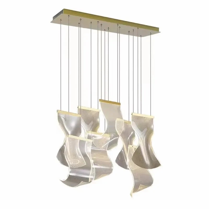 Postmodern Stainless Steel Pendant Light for Dining