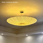 Nordic Textile Pendant Light - Wabi Sabi Design Hanging Lamp