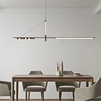 Lámpara colgante de hierro minimalista para comedor