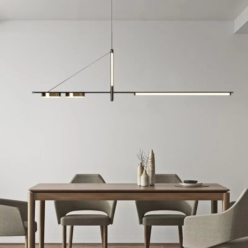 Minimalist Iron Pendant Light for Dining Room
