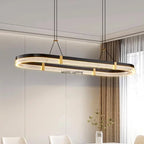 Lámpara colgante LED nórdica - Lámpara de techo minimalista para comedor