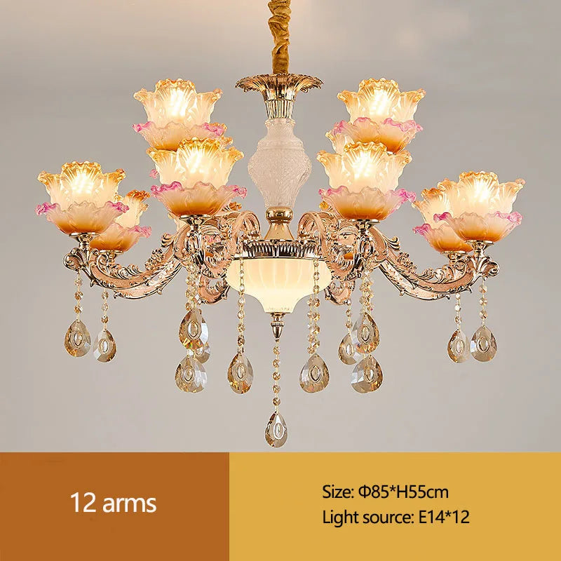 European Crystal Chandelier Luxury Lighting