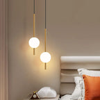 Bedside Pendant Lights for Bedroom Nordic Pendant Lamp for TV background Kitchen Island Restaurant Dinning Room LED Lighting