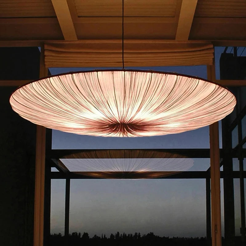 Nordic Fabric Pendant Light for Living Room