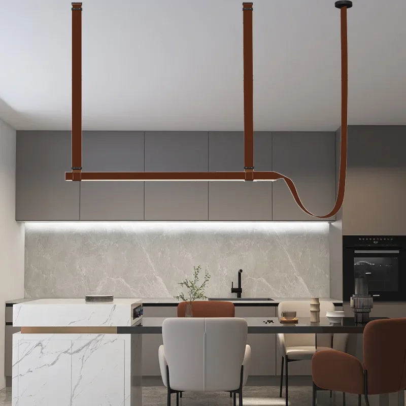 Minimalist Iron Pendant Light for Dining Room