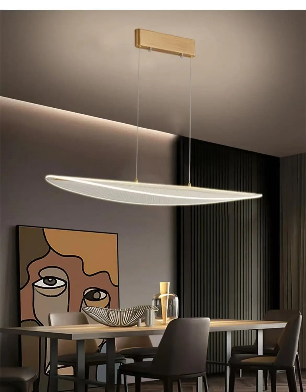 Nordic LED Acrylic Pendant Light for Dining Room