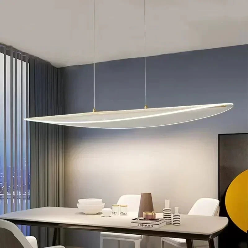 Lámpara colgante de hierro minimalista para comedor