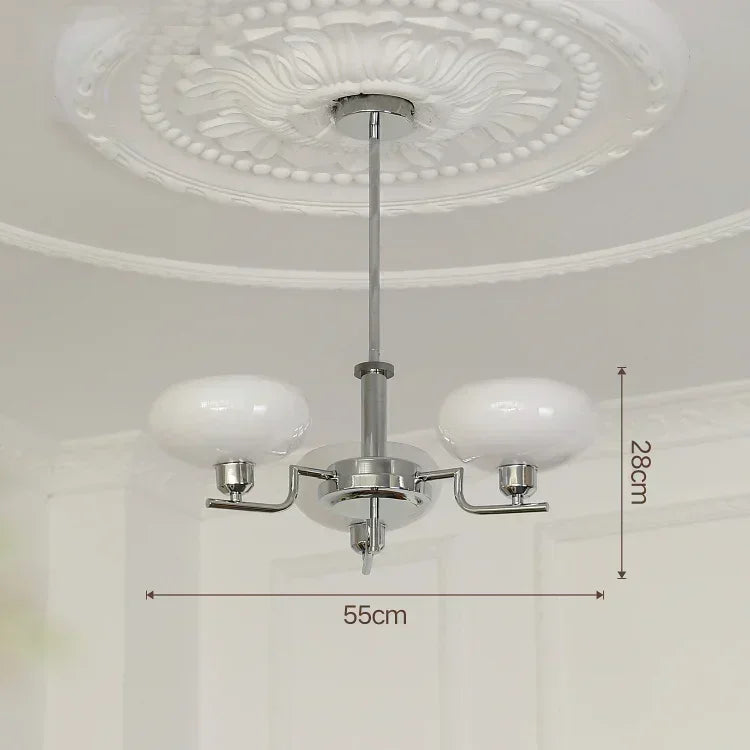 Lámpara Colgante de Cristal con Diseño Artístico Retro, Bola, Utilizada en Dormitorios, Salas de Estudio, Salones, Cocinas y Candelabro de Isla, Colgante Interior