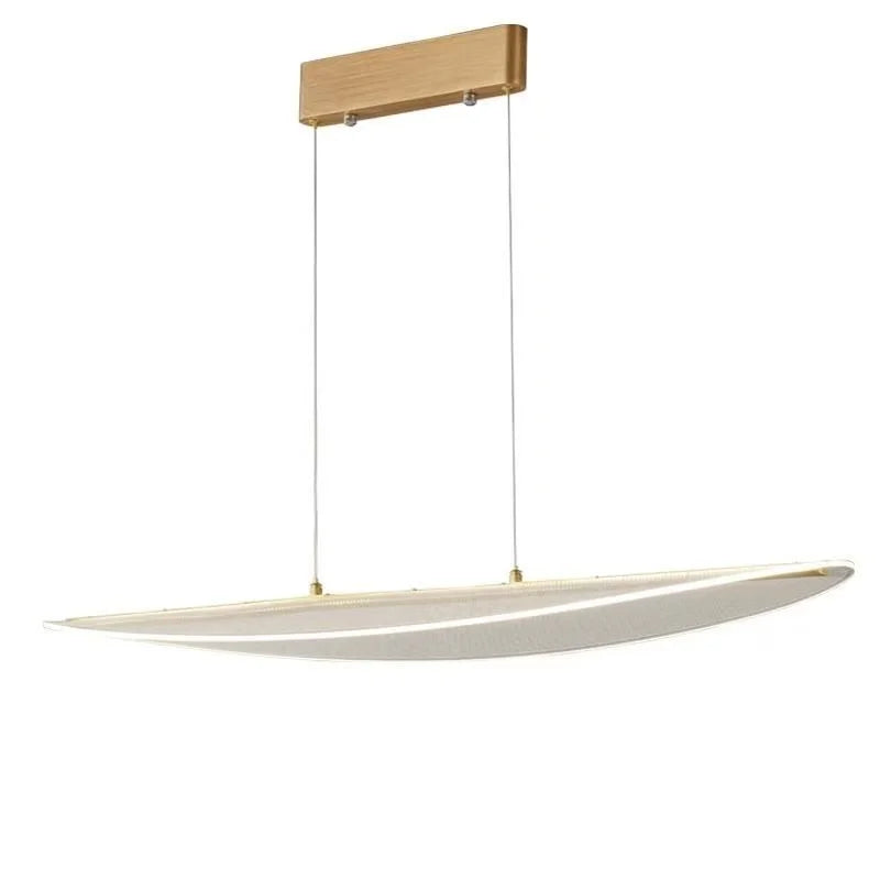 Lámpara colgante acrílica LED nórdica para comedor