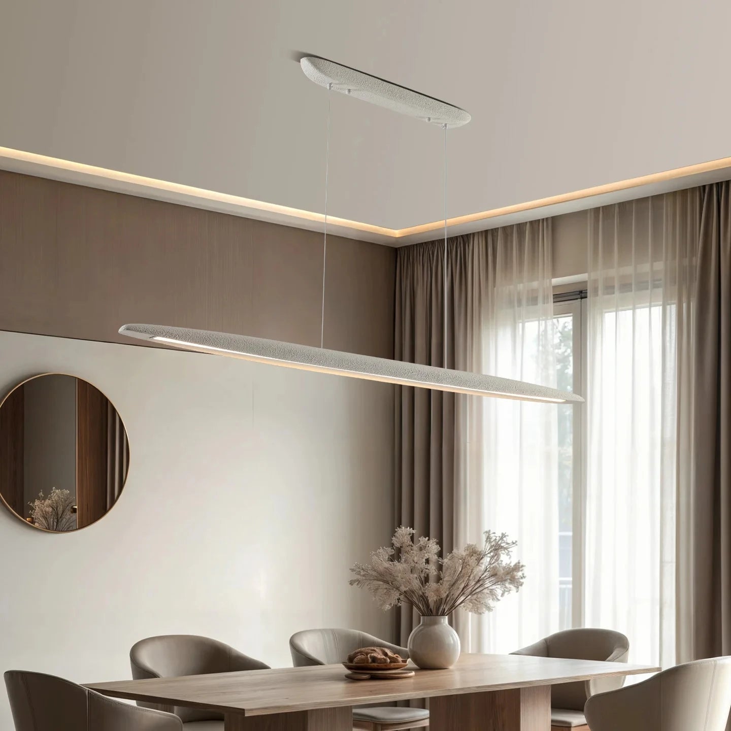 Lámpara Colgante Minimalista de Hierro para Comedor