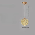 Crystal Glass Pendant Light for Bedroom