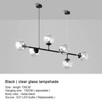 Minimalist Glass Pendant Light for Dining Room