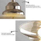 Nordic Glass Pendant Light - Minimalist Hanging Lamp