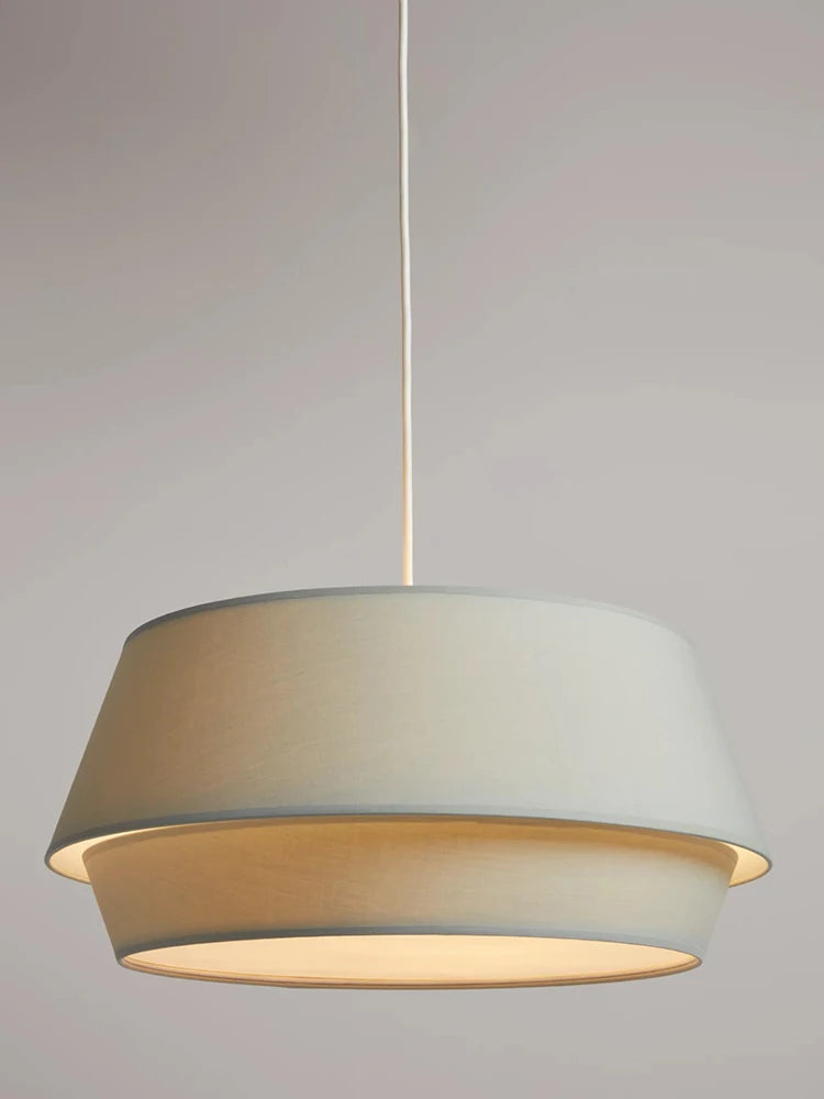 Minimalist Fabric Pendant Light for Living Room
