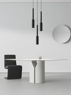 Lámpara colgante de hierro minimalista para comedor