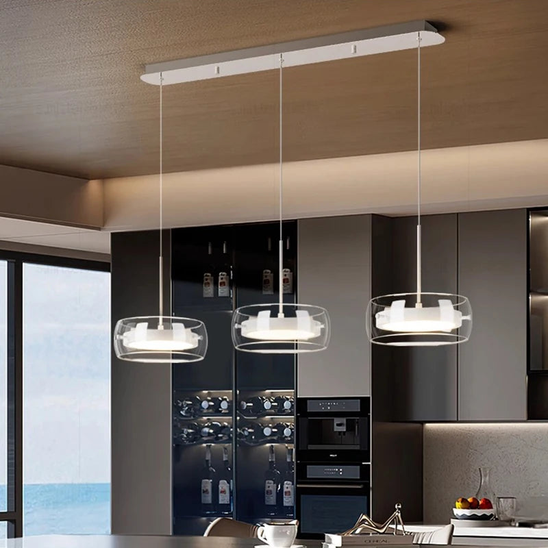 Nordic Glass Pendant Light for Dining Room