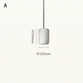 Minimalist Fabric Pendant Light for Dining Room