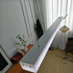 Minimalist Marble LED Pendant Light Linear Hanging