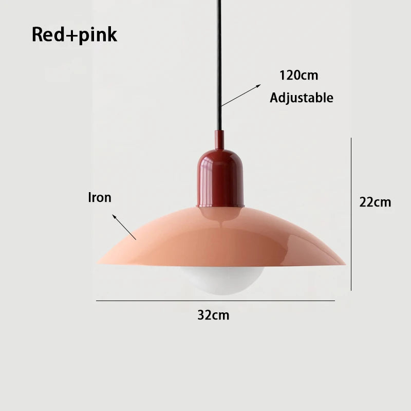 Nordic Iron Pendant Light for Dining Room