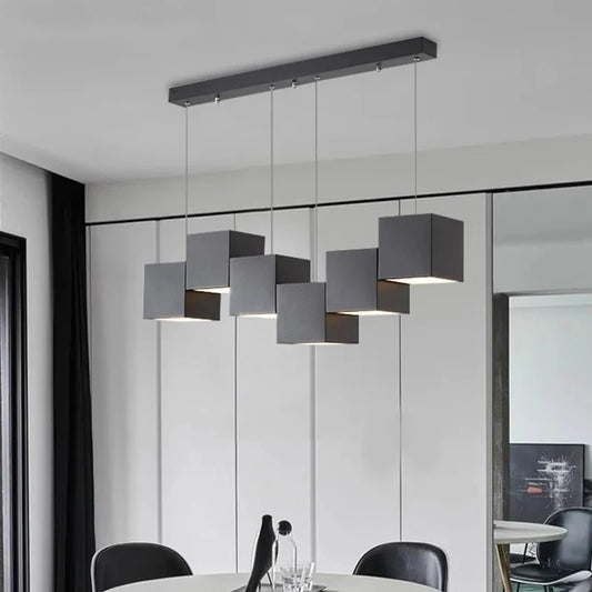 Minimalist Iron Pendant Light for Dining Room