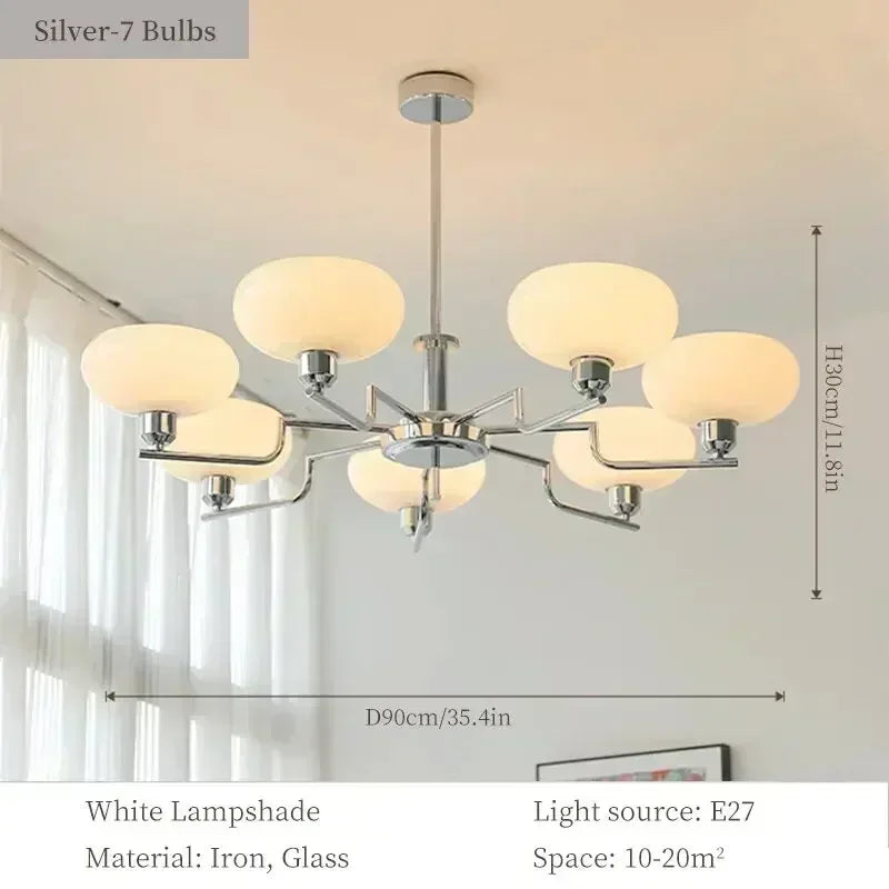 Lámpara Colgante de Cristal con Diseño Artístico Retro, Bola, Utilizada en Dormitorios, Salas de Estudio, Salones, Cocinas y Candelabro de Isla, Colgante Interior