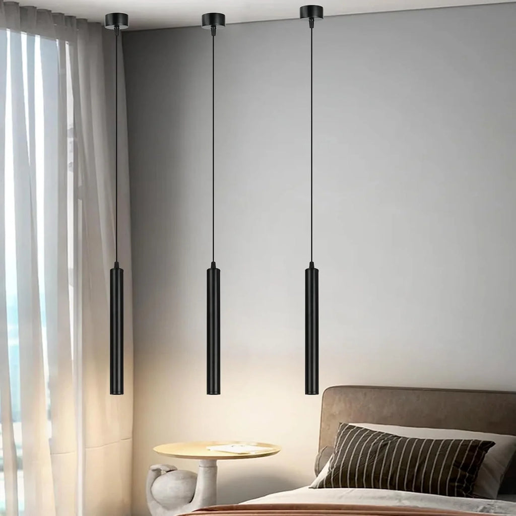 Lámpara colgante minimalista de aluminio ajustable