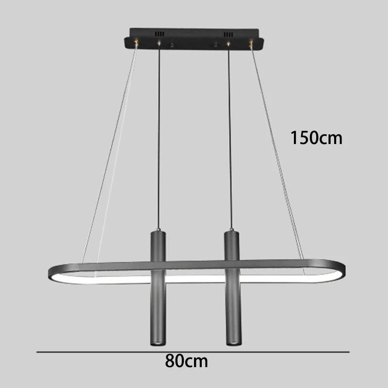 Lámpara Colgante Nórdica Minimalista para Comedor