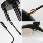 Mouille Ceiling Lamp Nordic Spider Pendant Light Multi 3/6heads for Living Room Bedroom Black Luminaire Home Decor