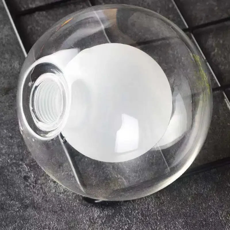 Lámpara colgante nórdica de cristal para comedor