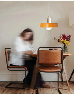 Nordic Retro Glass Pendant Light for Dining Room