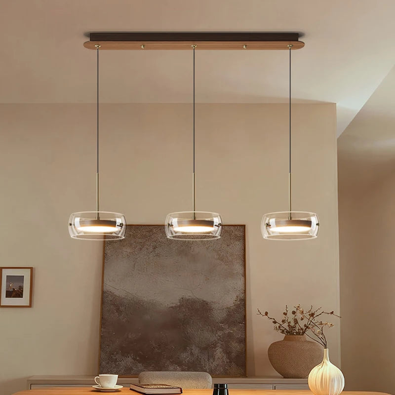 Nordic Glass Pendant Light for Dining Room