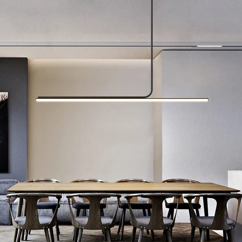 Minimalist Iron Pendant Light for Dining Room