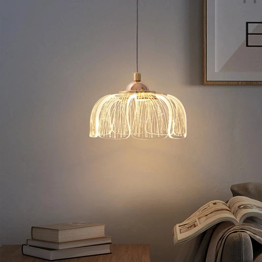 Nordic Iron Pendant Light for Bedroom Living Room