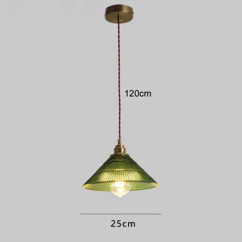 Frosted Glass Pendant Ceiling Light with Iron Finish