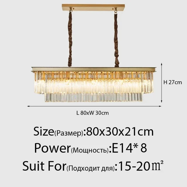 Araña de cristal moderna LED lámpara de techo negra dorada sala de estar hotel de lujo accesorios de iluminación para comedor