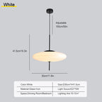 Lámpara colgante de cristal minimalista para comedor