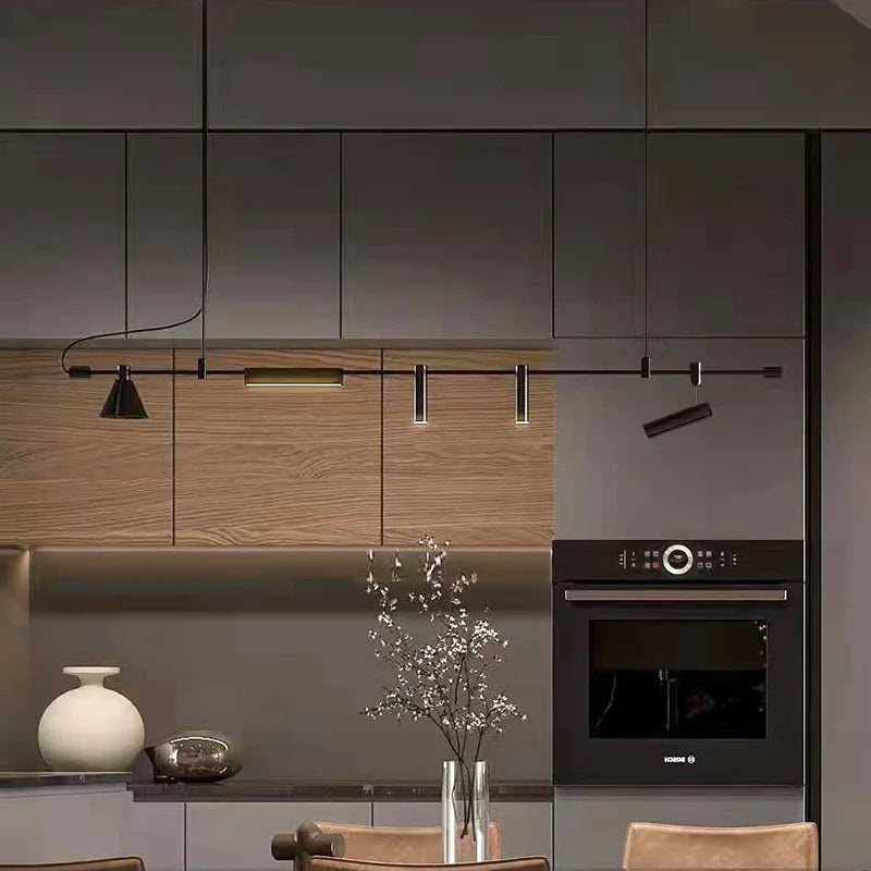 Industrial Iron Pendant Light for Dining Kitchen Bar