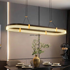 Lámpara colgante LED nórdica - Lámpara de techo minimalista para comedor
