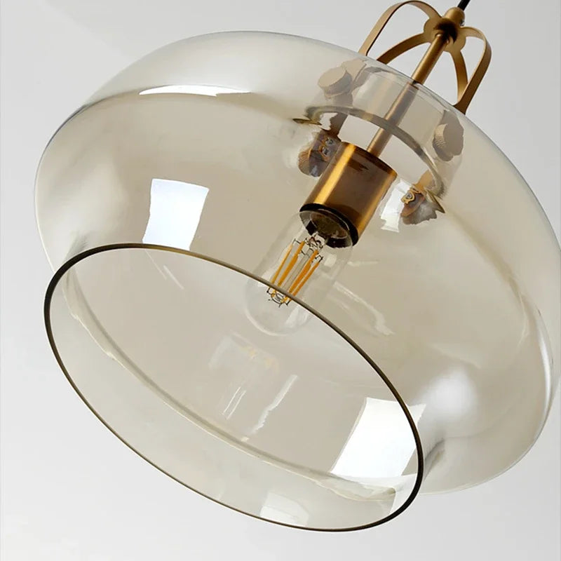 Nordic Glass Pendant Light for Dining Room