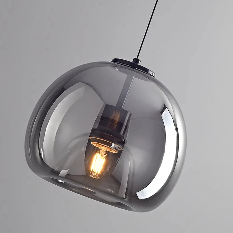 Lámpara Colgante Moderna de Cristal para Comedor