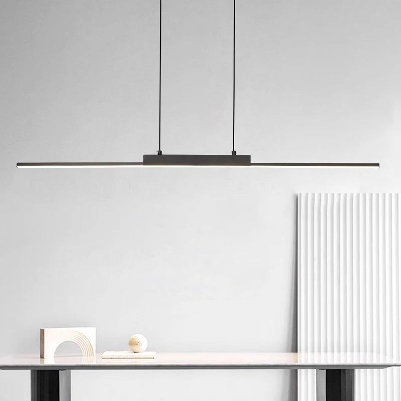 Lámpara colgante de hierro minimalista nórdico para comedor