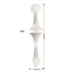 Wabi Sabi Rice Paper Style Totem Pendant Light for Staircase and Living Room