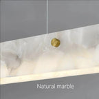 Minimalist Marble Pendant Light for Dining Room