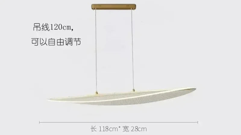 Minimalist Iron Pendant Light for Dining Room