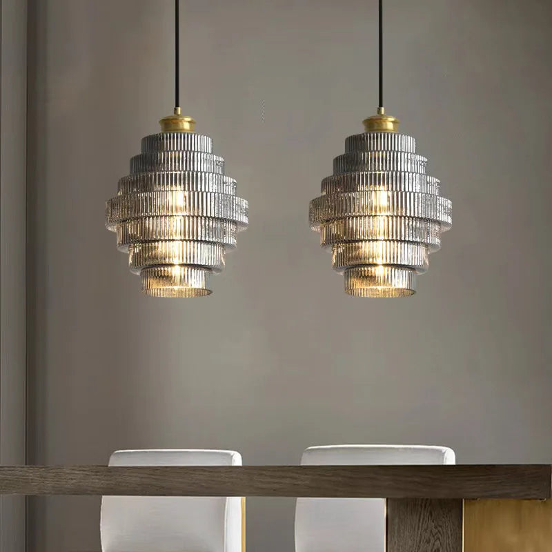 Nordic Glass Pendant Light for Dining Room
