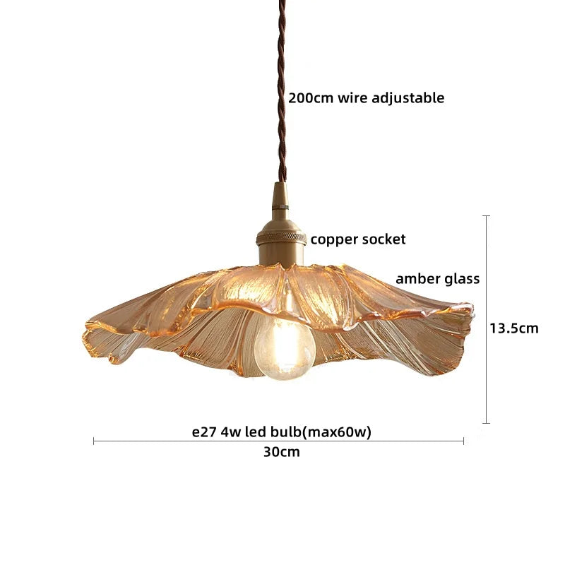 Lámparas colgantes LED con interruptor de perilla IWHD para cocina, pasillo, sala de estar, dormitorio, cristal transparente, lámpara colgante nórdica, araña