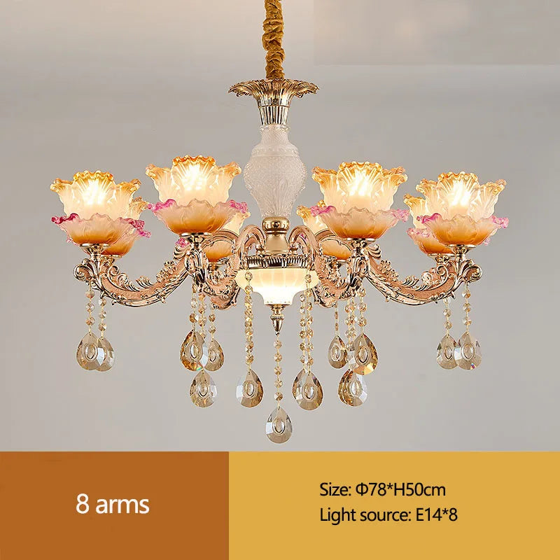 European Crystal Chandelier Luxury Lighting