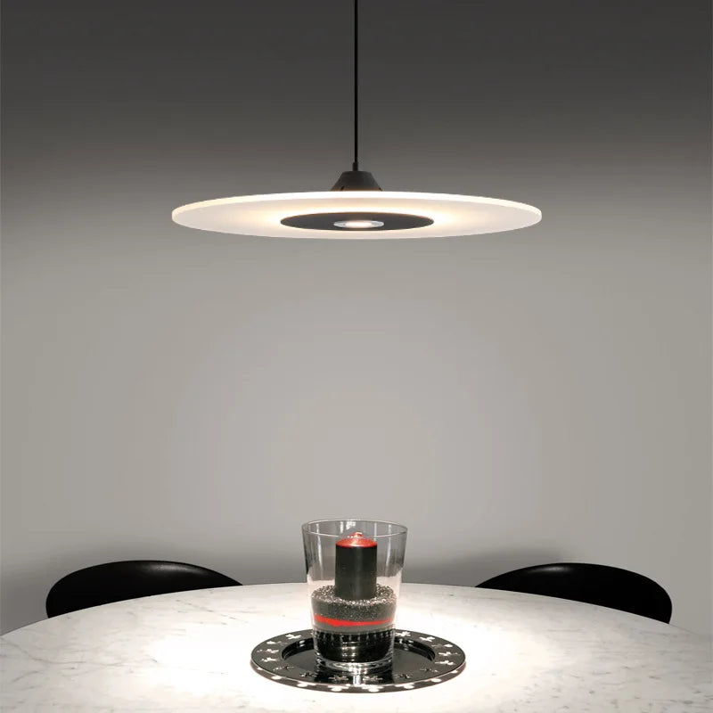 Minimalist Glass Pendant Light for Dining Room